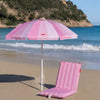 Pack sombrilla y respaldo - rosa