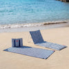 Pack esterilla, tote bag y toalla - azul marino