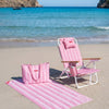 Pack silla, tote bag y toalla - rosa