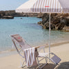 Pack sombrilla, hamaca y toalla - beige