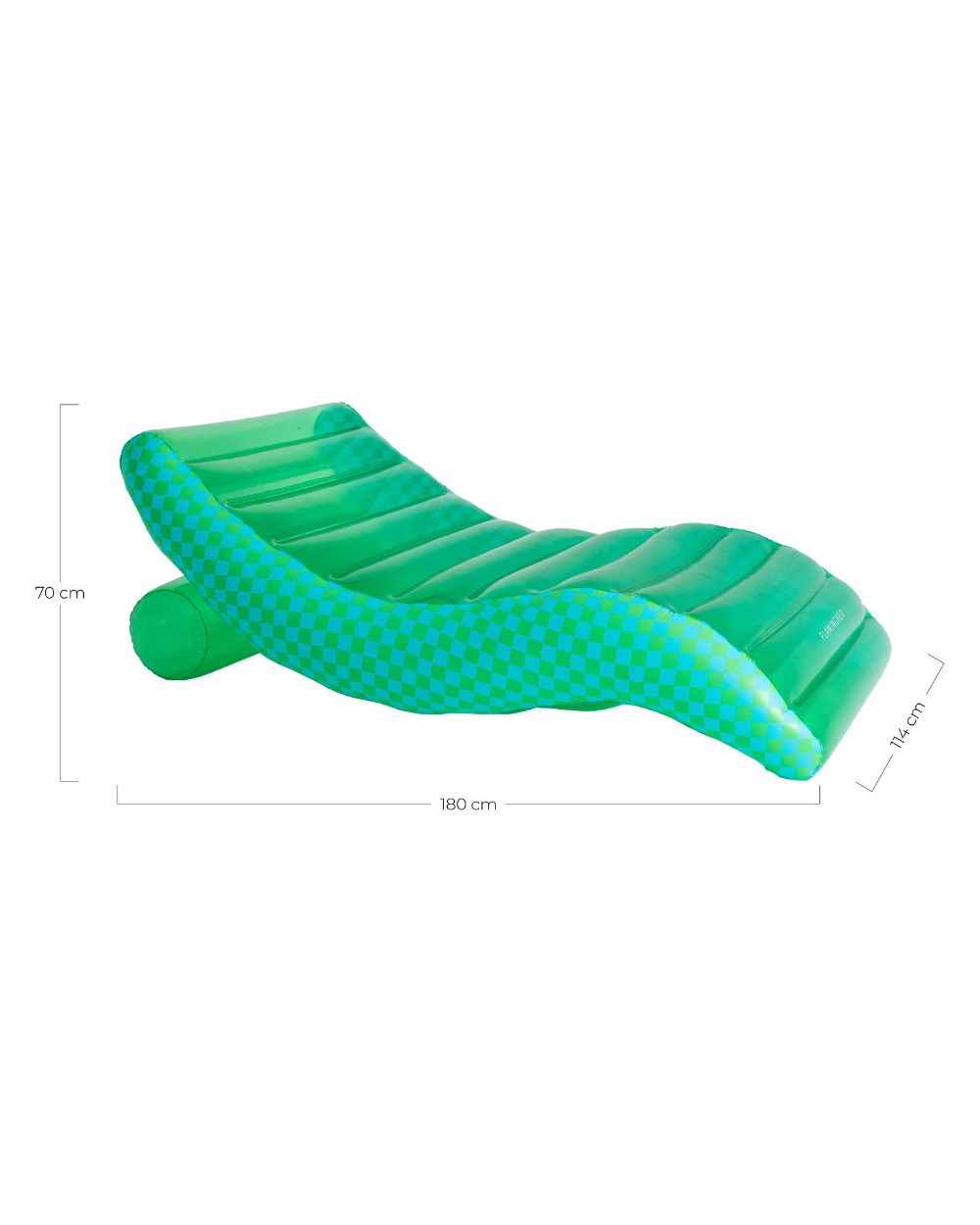Medidas del producto Inflatable Pool Lounger - MARGARITA