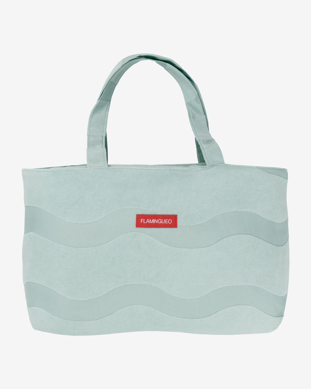 tote bag azul flamingueo