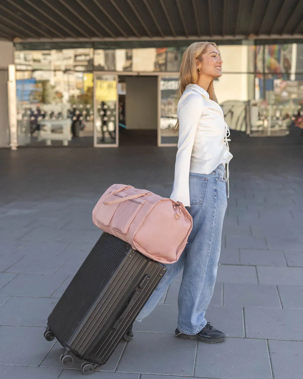 Pack bolsa de viaje + termo