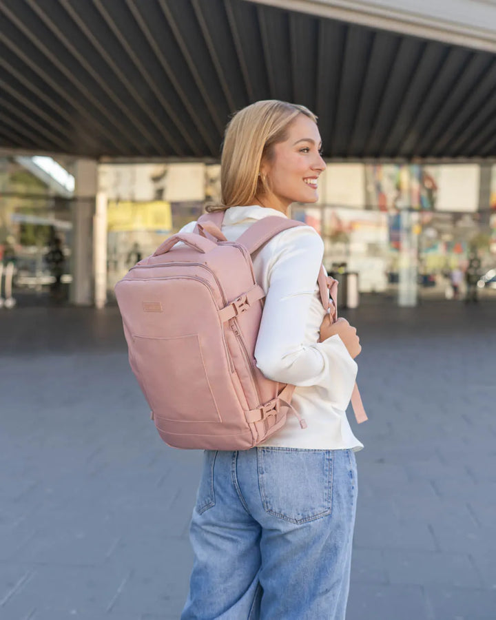 Mochila de viaje con cremallera