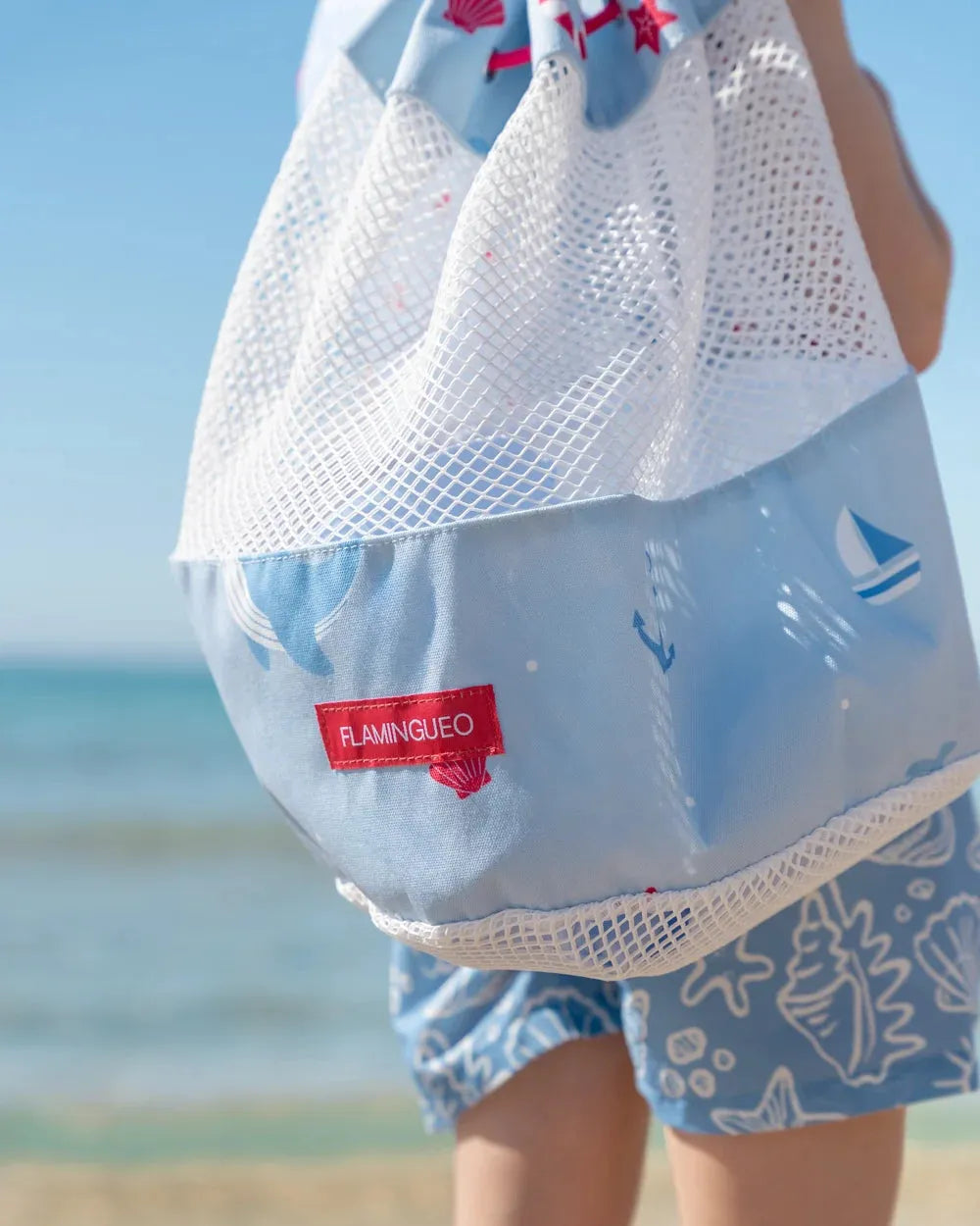 Anti-sand beach toy backpack – BUBBLE
