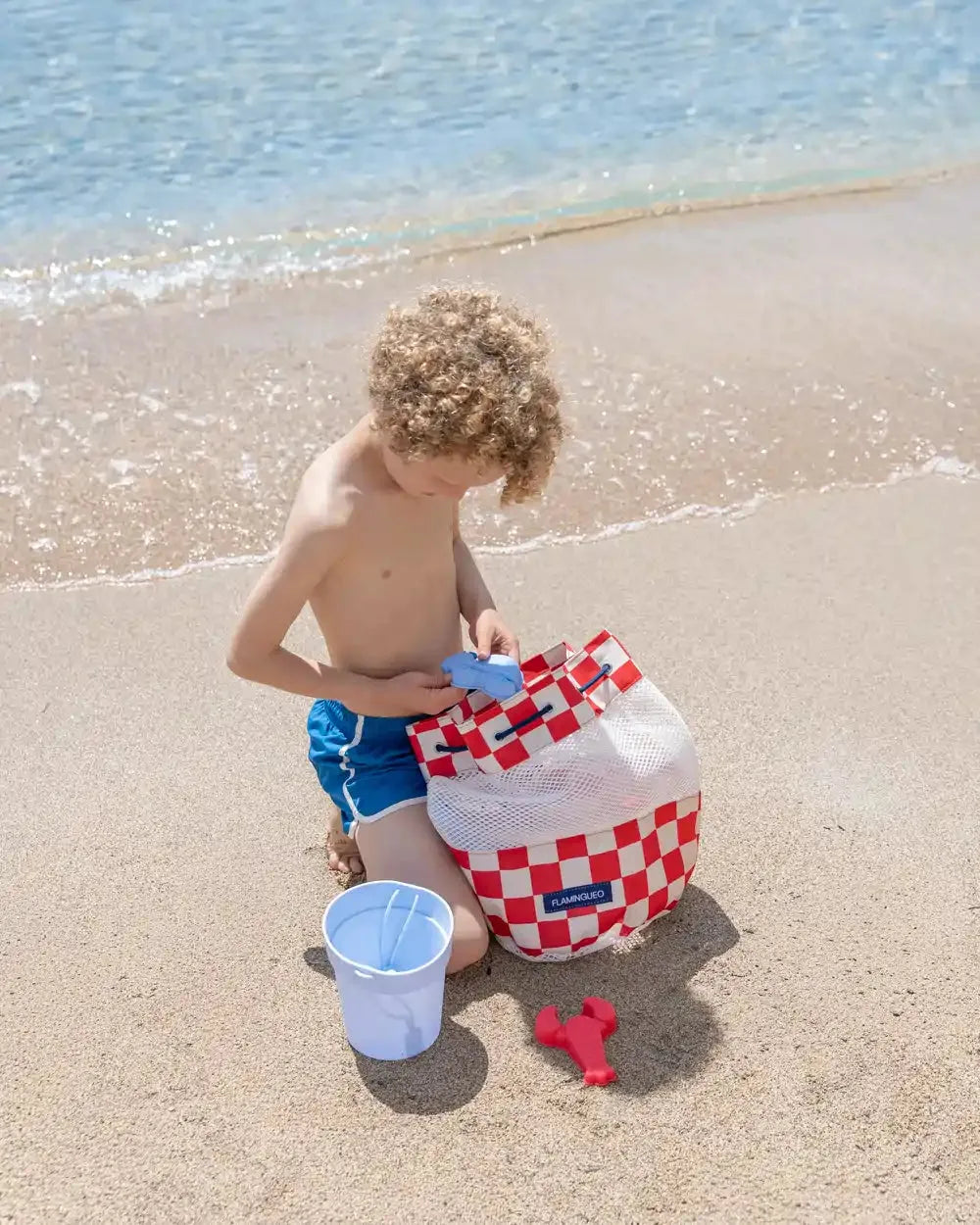 Zaino porta giocattoli da spiaggia antisabbia – MESSIER