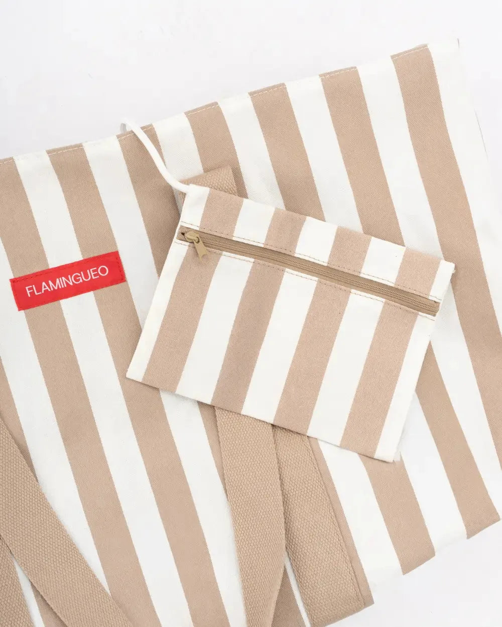 Bolso de playa grande con cremallera – DELMA