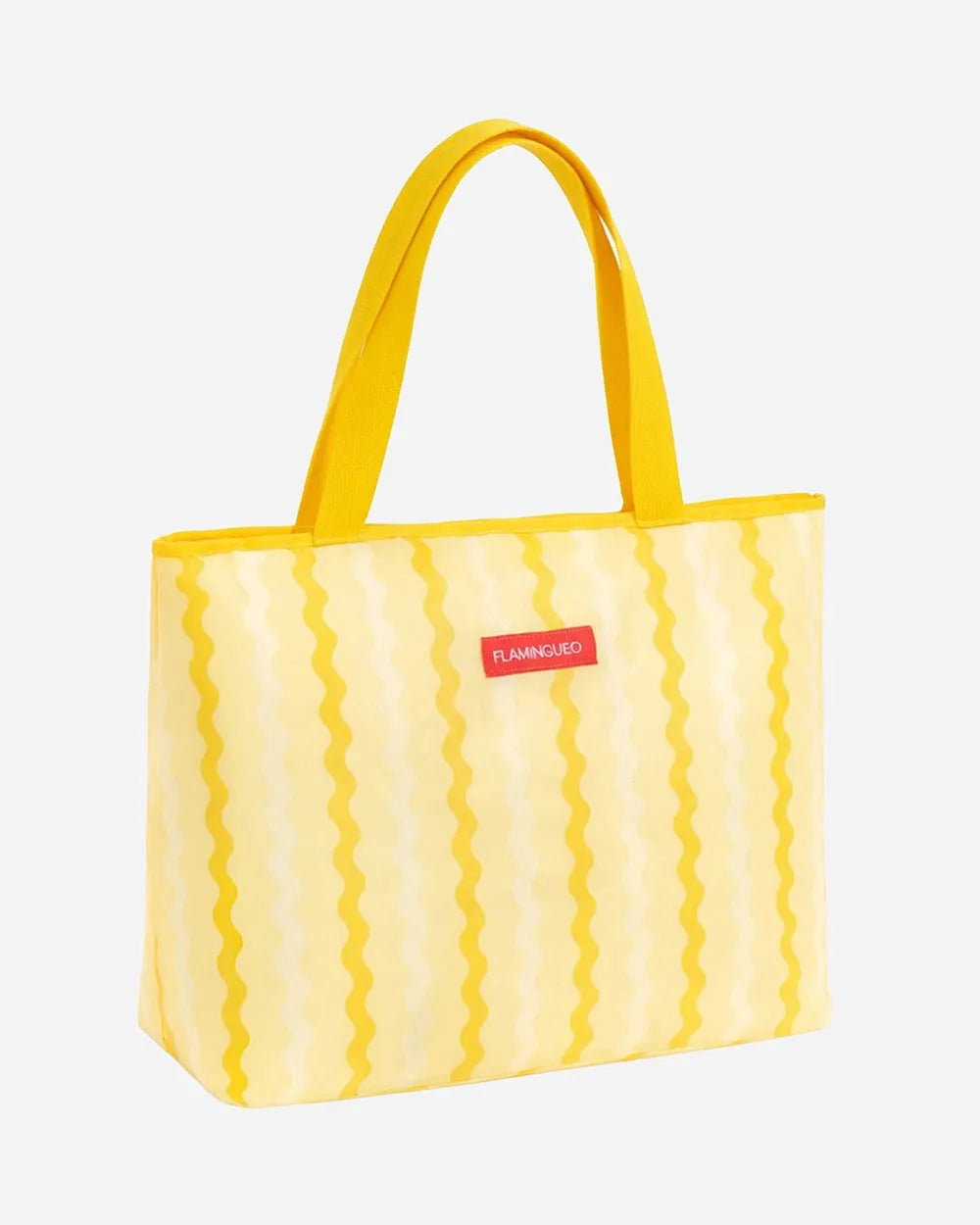 Bolsa isotérmica cómoda amarillo