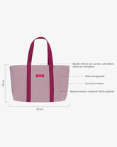 medidas tote bag flamingueo