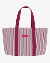 bolsa tote bag rayas finas 