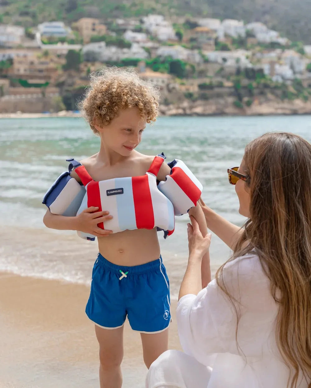 Chaleco flotador infantil con mangas – ORION