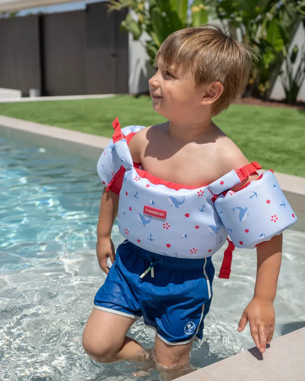 Giubbotto galleggiante per bambini con maniche – MARLON