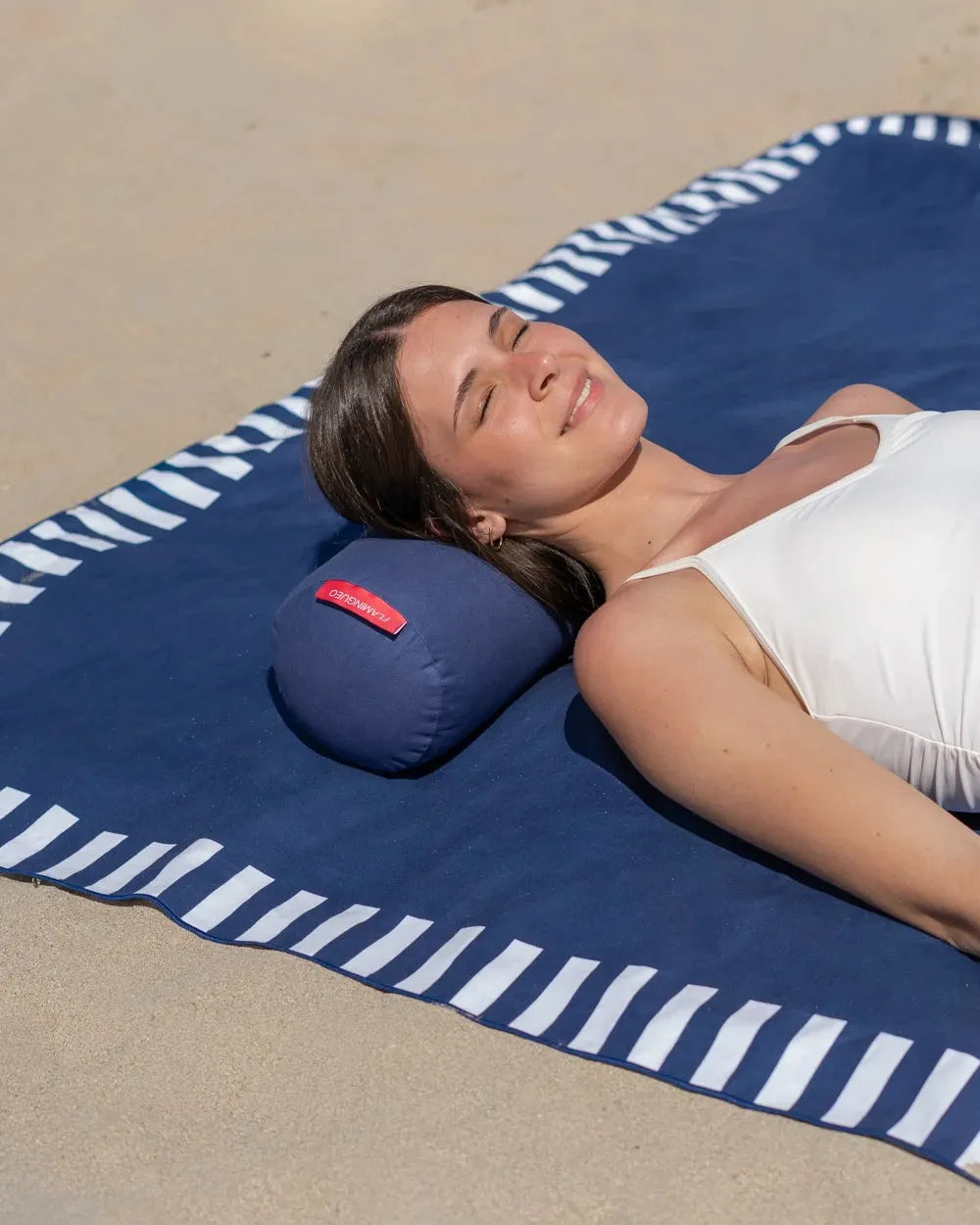 Almohada inflable para playa y piscina cómoda y ligera