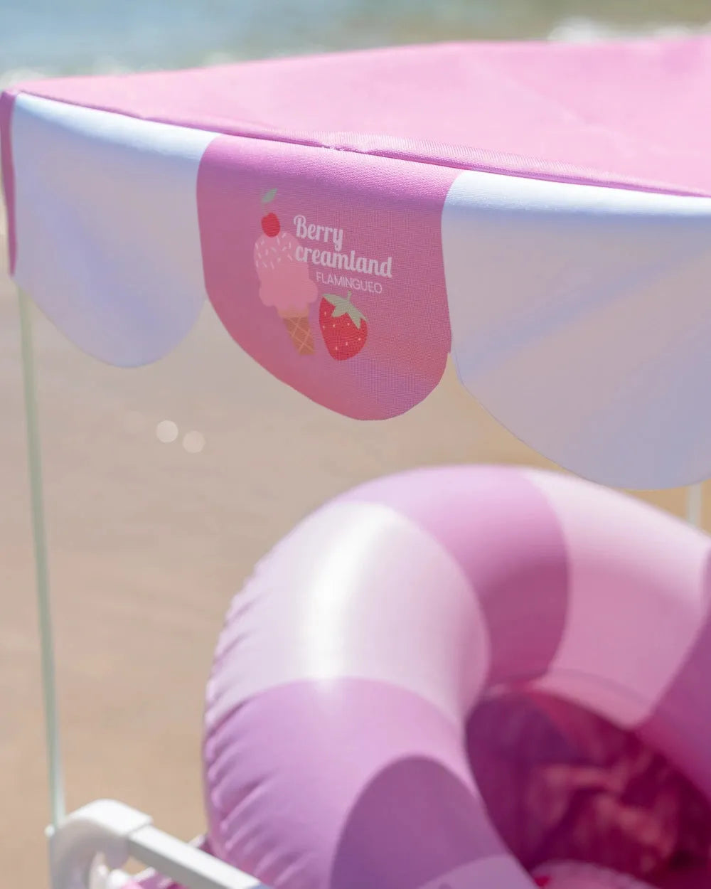 Carrinho dobrável infantil com guarda-sol e rodas – POP