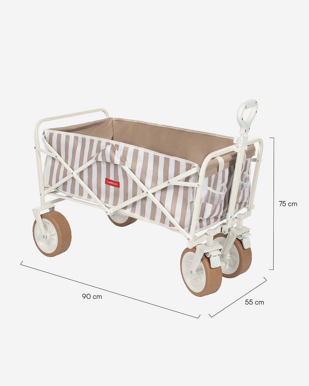 Medidas del producto Carro de praia dobrável – THEO