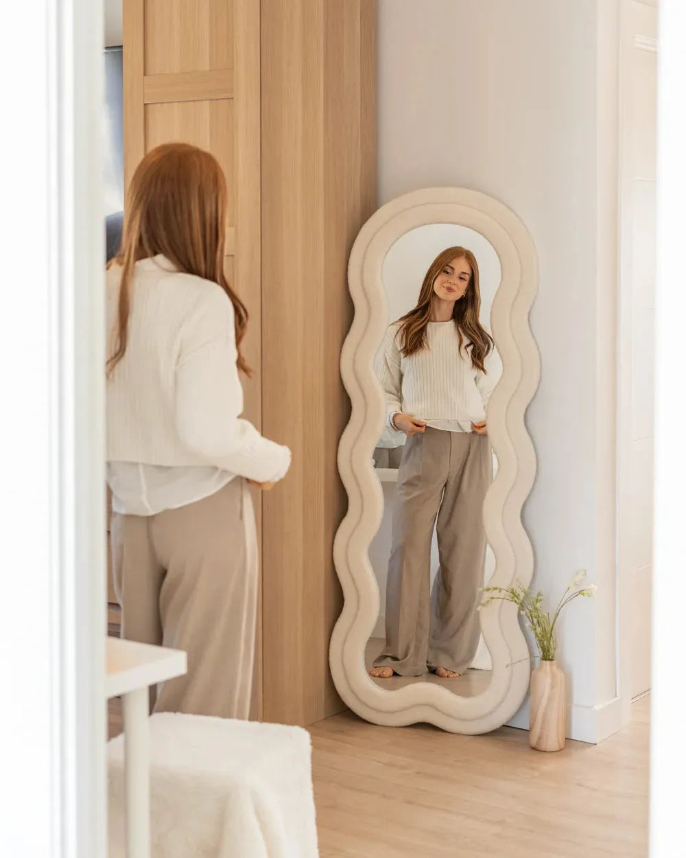 Teddy Wall Mirror - Charlotte Floor Mirror
