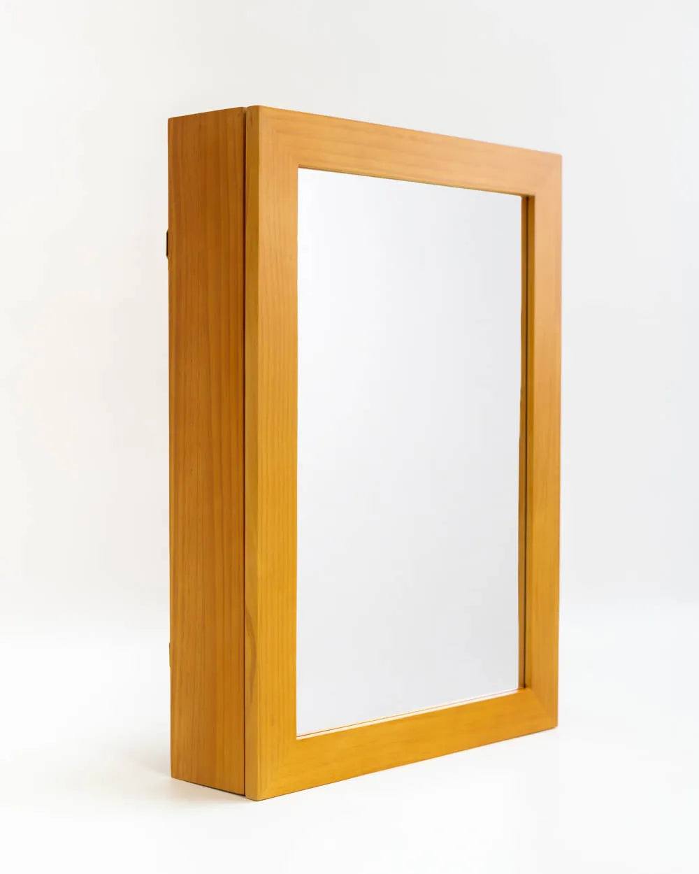 Espejo de baño con armario de madera - MILA