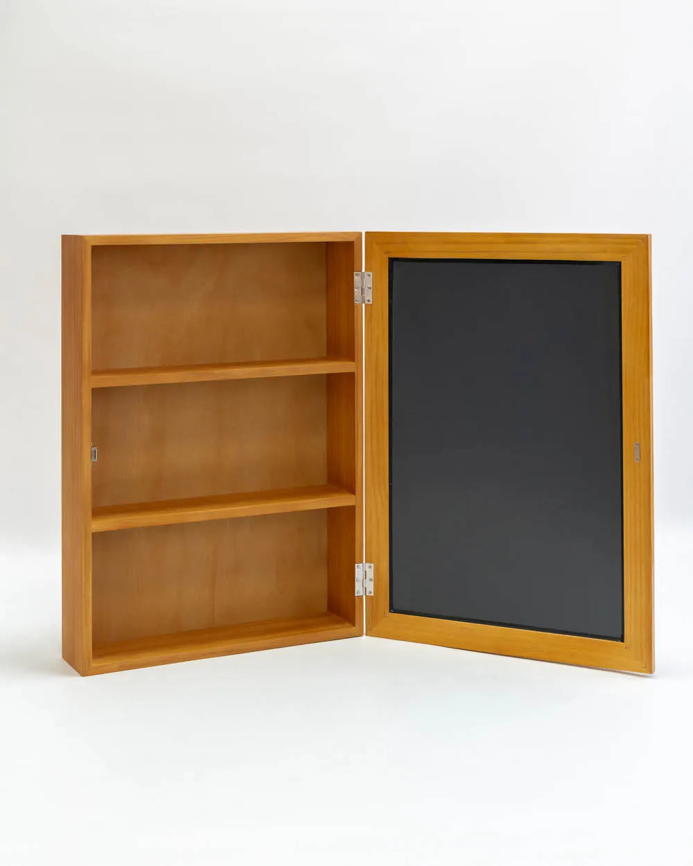 Espejo de baño con armario de madera - MILA