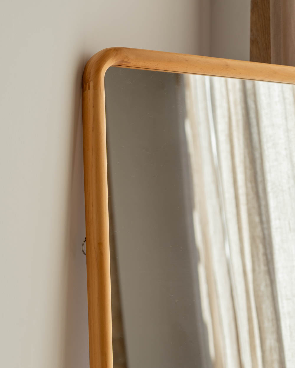 Espejo de pared rectangular madera - CRETA