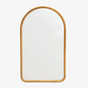 Espelho de parede arqueado de madeira - IONA