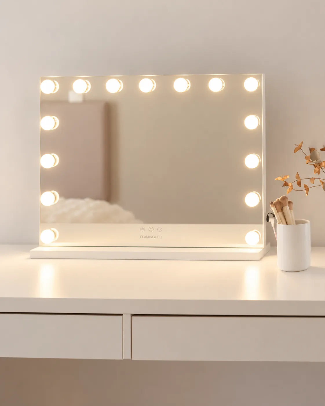 Espejo maquillaje con luz LED - SHARPAY