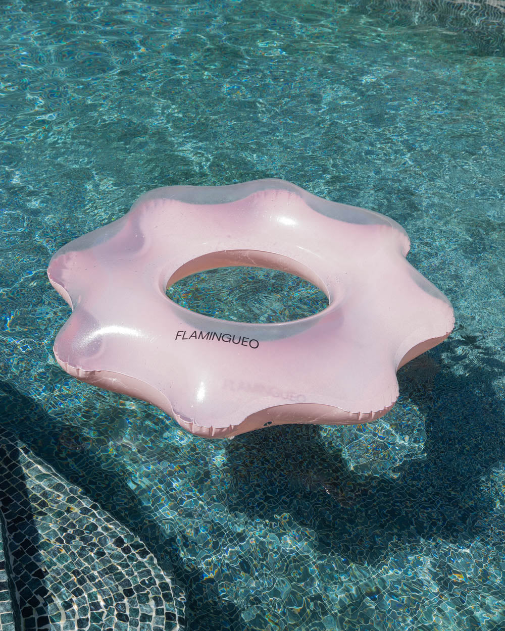 flotador donut estrella rosa