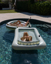 colchoneta hinchable piscina y jardin