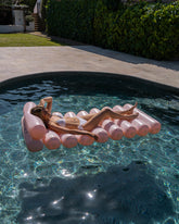 colchoneta hinchable piscina flamingueo