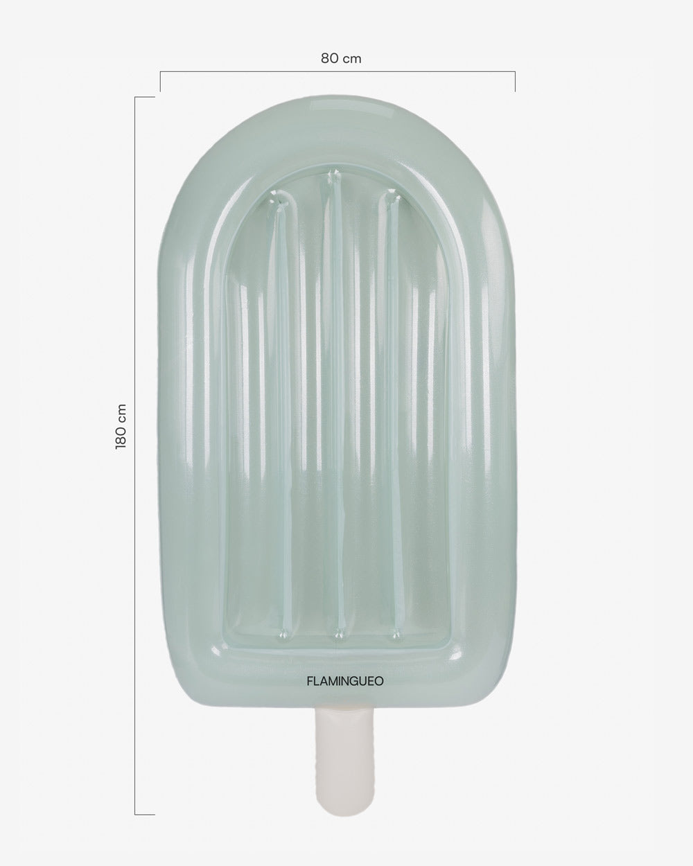 Medidas del producto Flotador helado aguamarina - MINTY