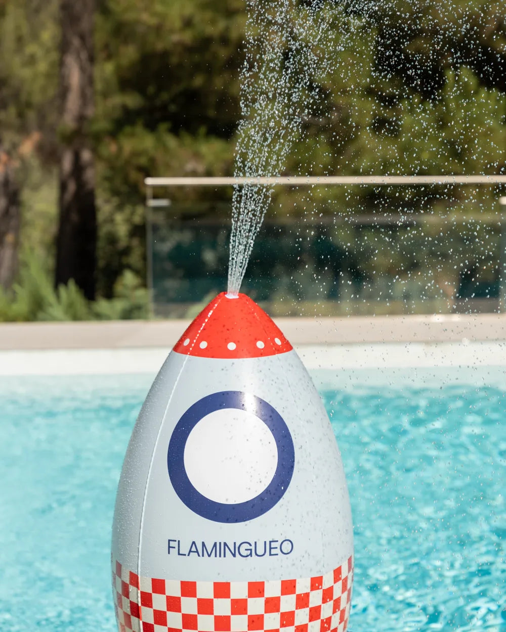 Juguete de agua con aspersor