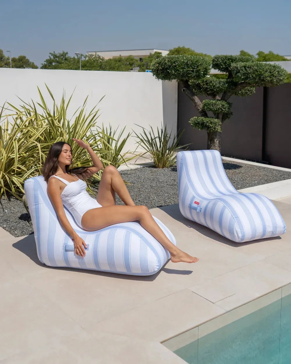 Sillón hinchable para piscina y jardín – GUNTHER