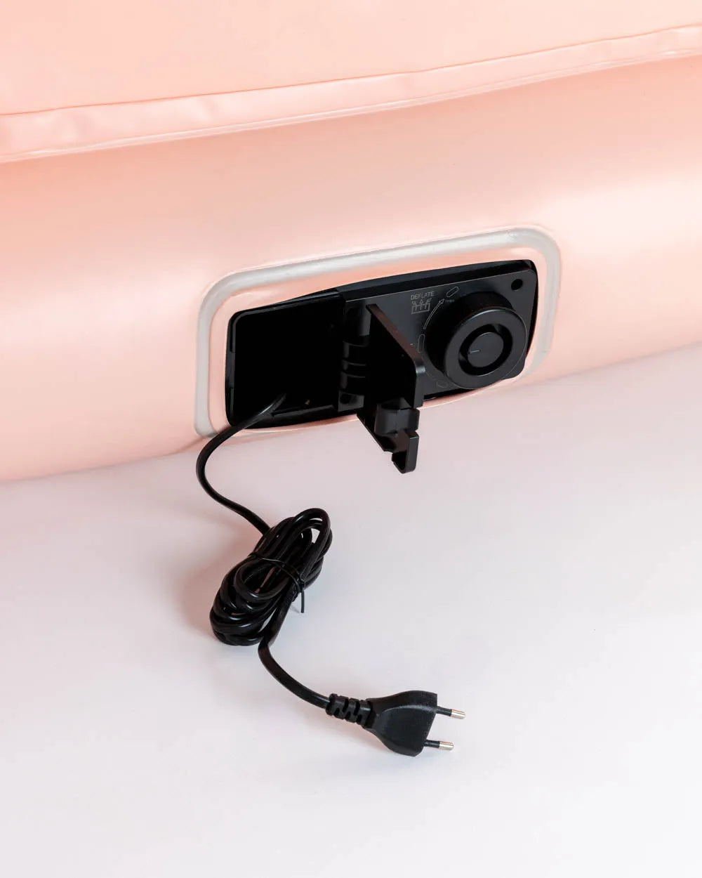 Canasta hinchable grande kids - CREAM