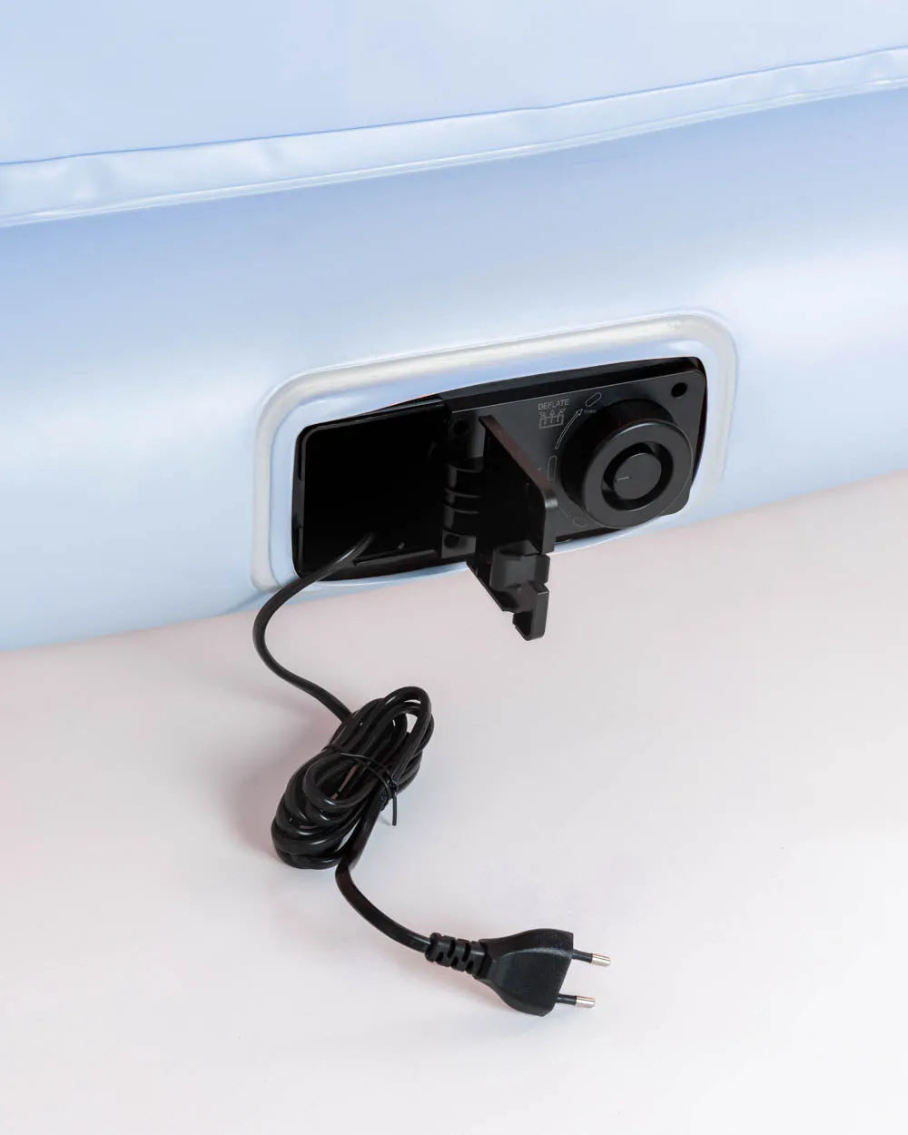 Canasta hinchable grande kids - CREAM