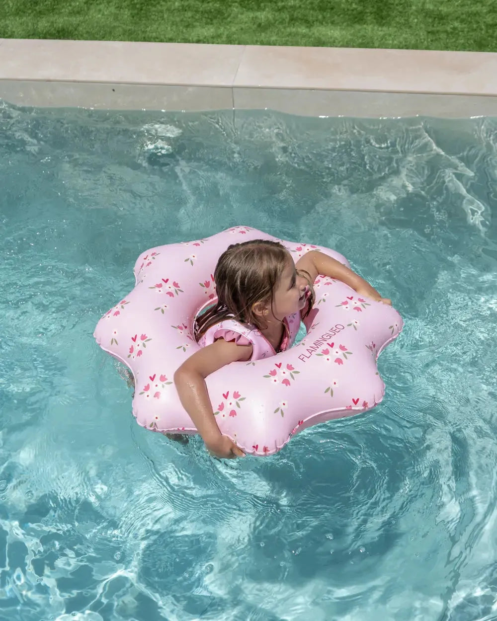 Ciambella rosa per bambini