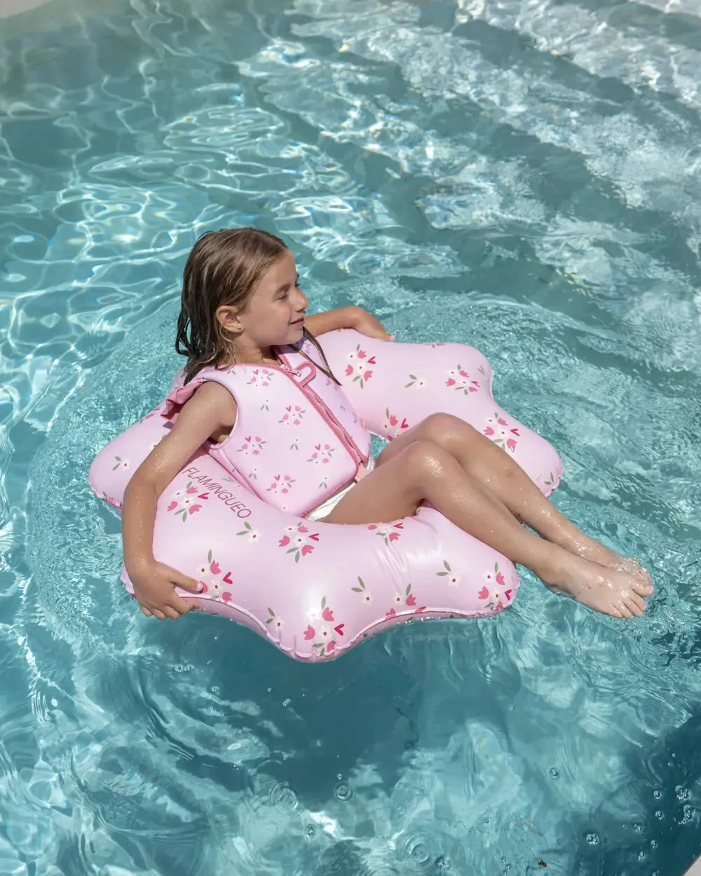 Flotador donut infantil con forma ondulada – WAVY