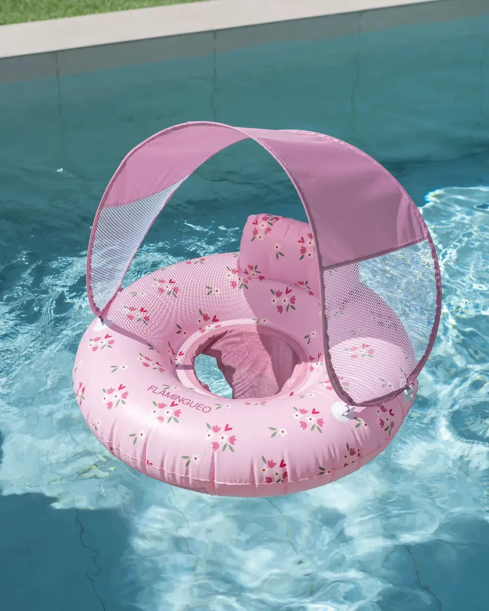 Baby float with seat and canopy – LEONOR