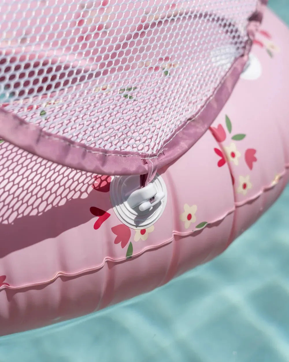 Bouée pour bébé avec siège et capote – LEONOR