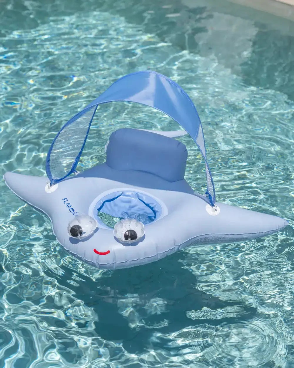 Flotador bebé con capota y diseño animal – RAYLEE