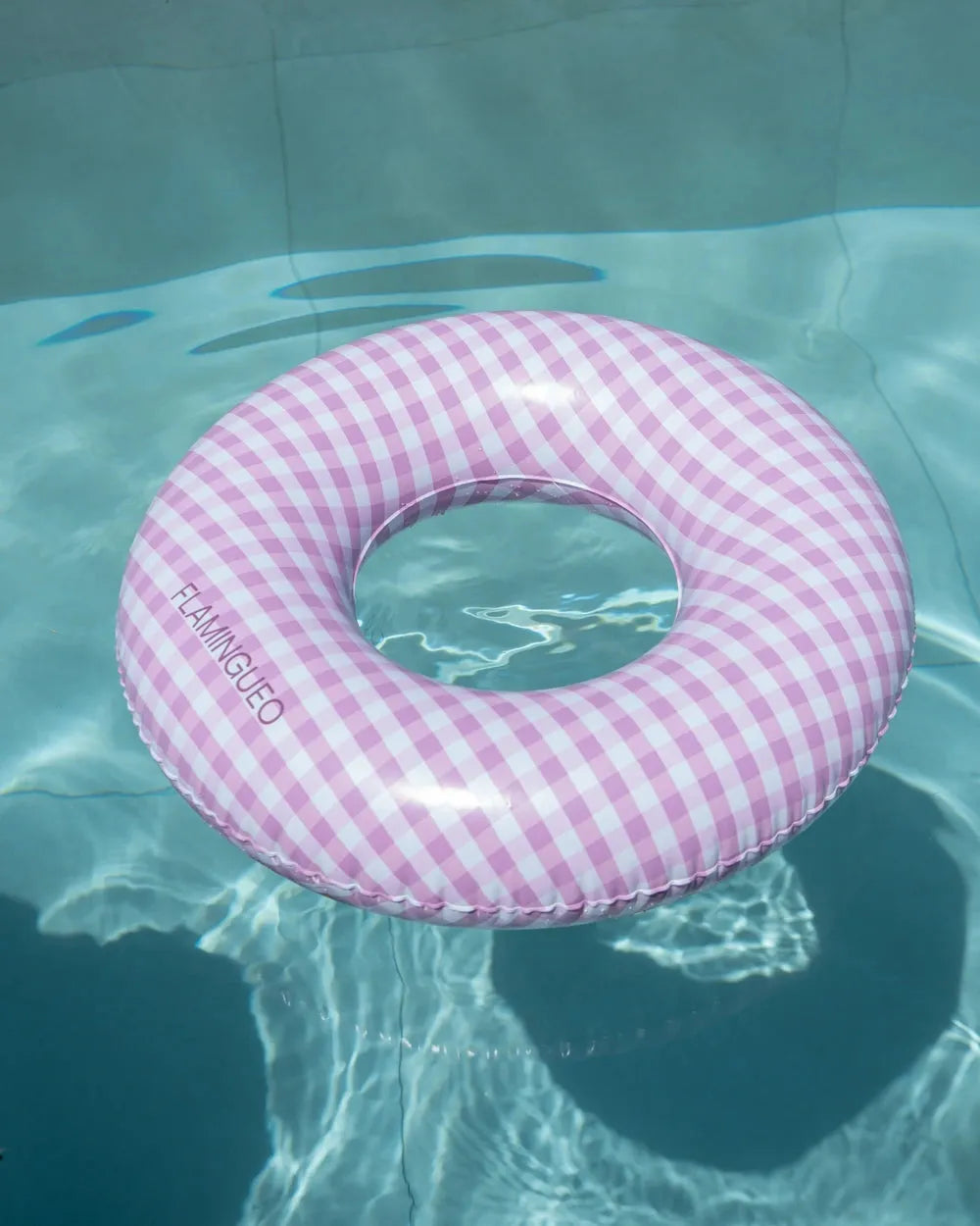 Flutuador de donut infantil xadrez vichy – GLAZE