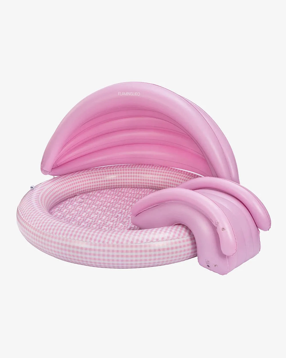 Piscina infantil con tobogán y aspersor – POOLIE