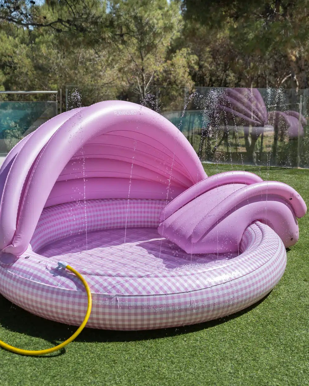 Kids' Pool with Slide and Sprinkler – POOLIE