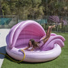 Piscina infantil con tobogán y aspersor – POOLIE