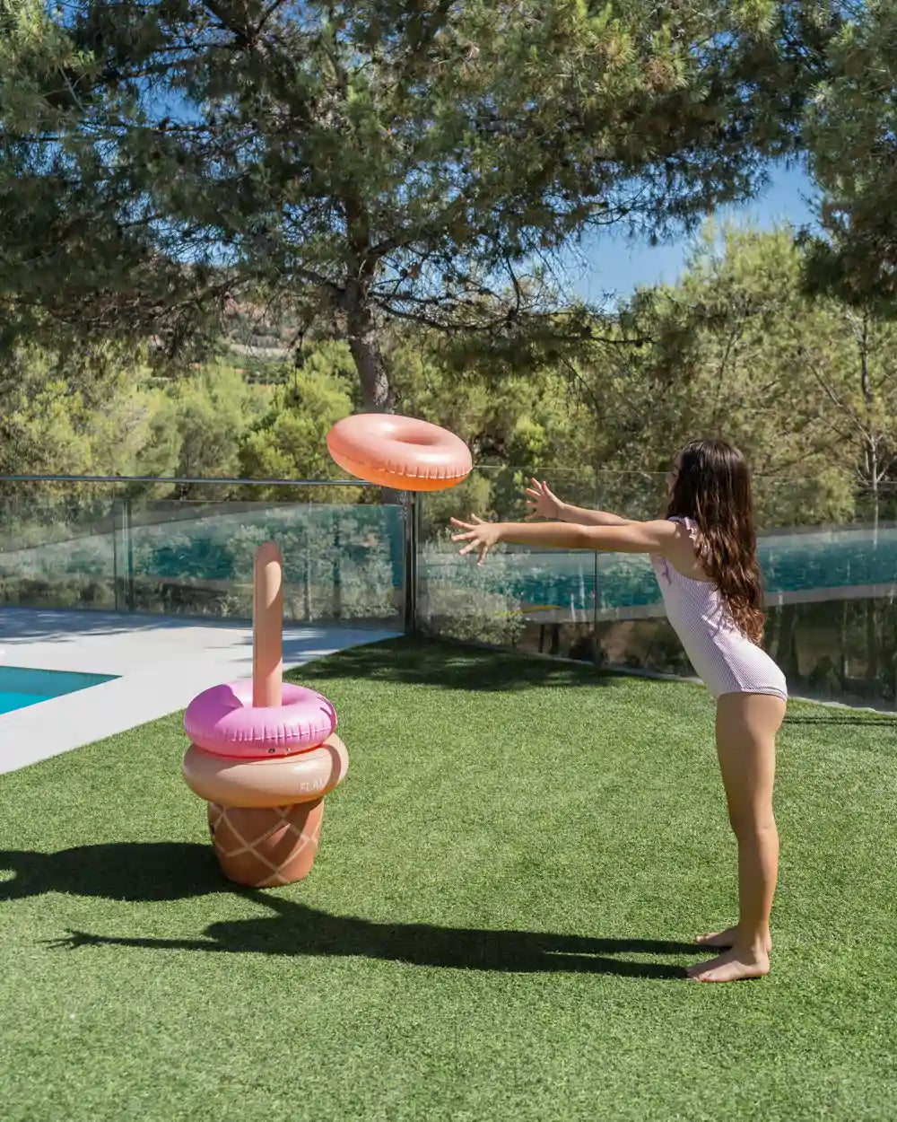 Inflatable Water Target Game with Hoops – HOOPY