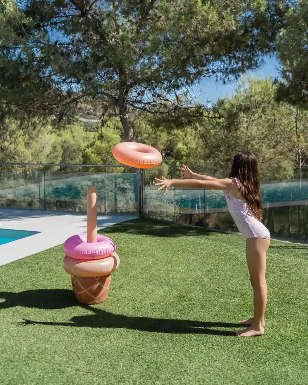 Inflatable Water Target Game with Hoops – HOOPY