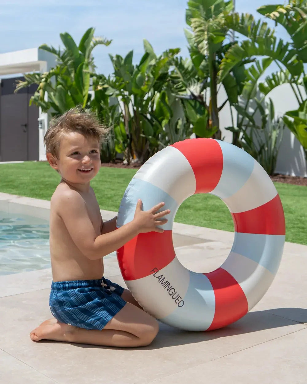 Salvagente a ciambella per bambini da piscina – ROCKY