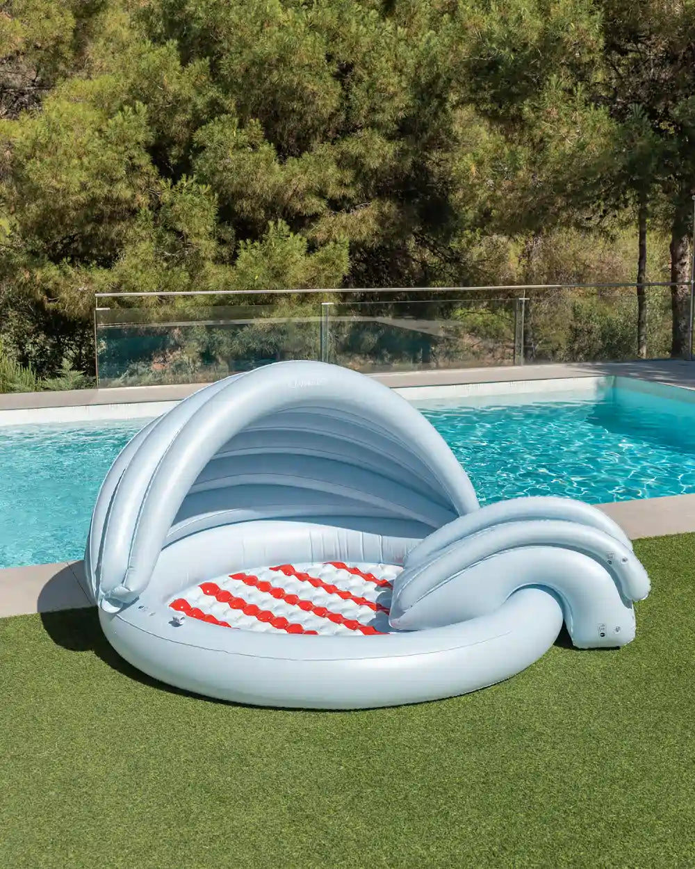 Children's pool with slide and sprinkler – RINGO