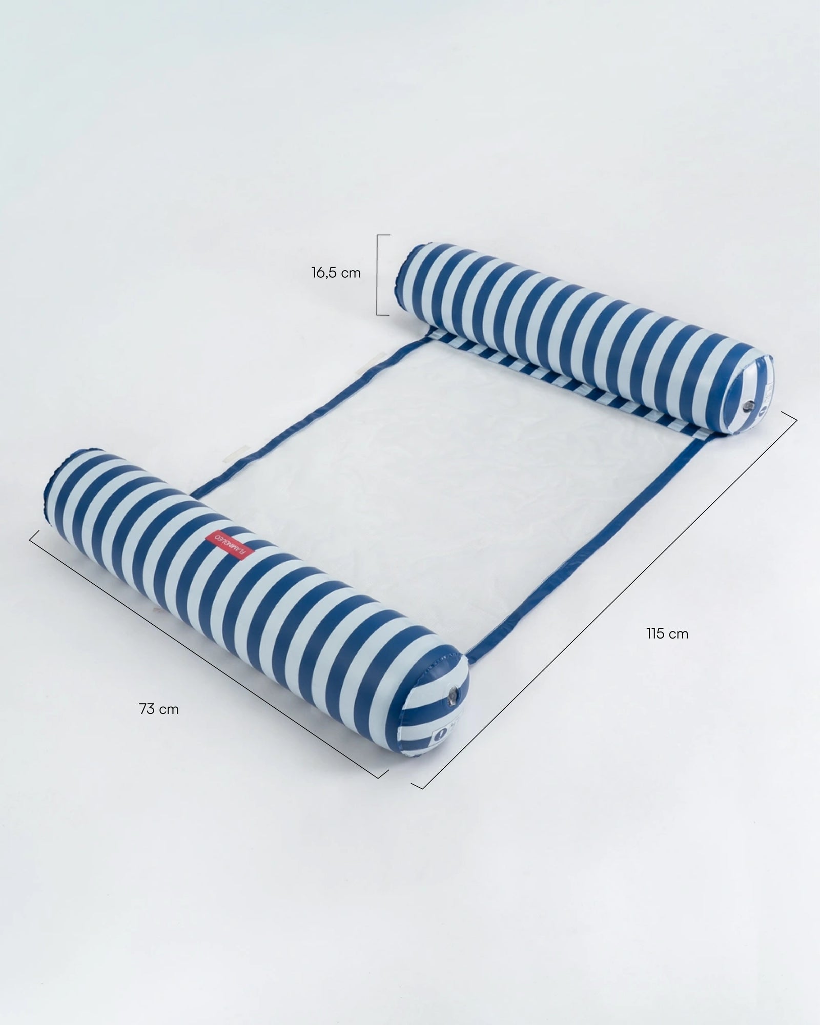 Medidas del producto Flotador hamaca con rejilla para piscina – NILO