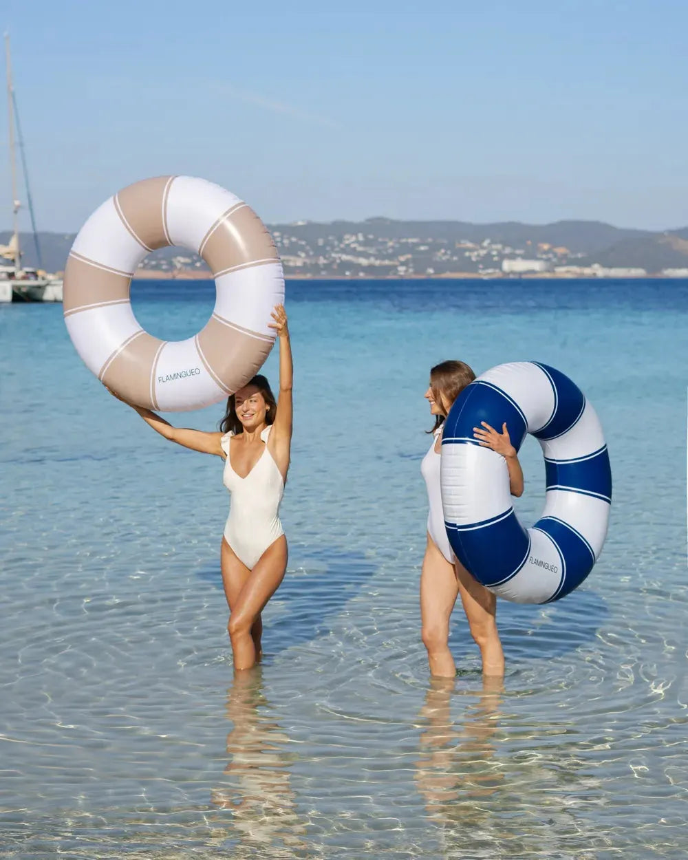Bouée en forme de beignet pour piscine – LINA