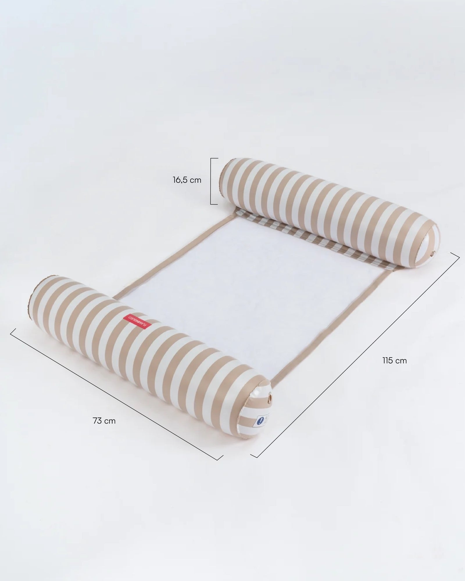 Medidas del producto Flotador hamaca con rejilla para piscina – NILO