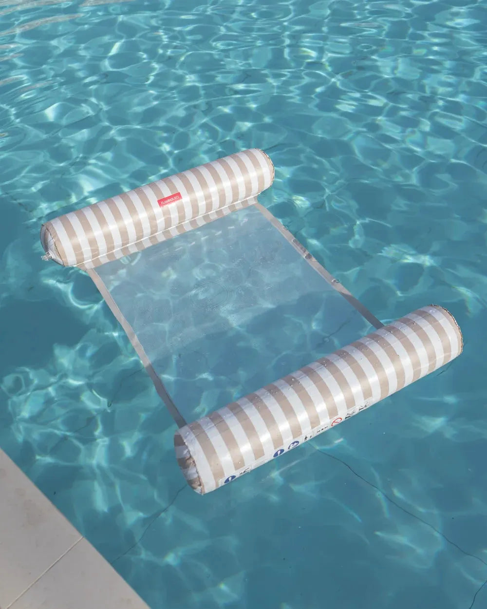 Amaca galleggiante da piscina NILO con rete